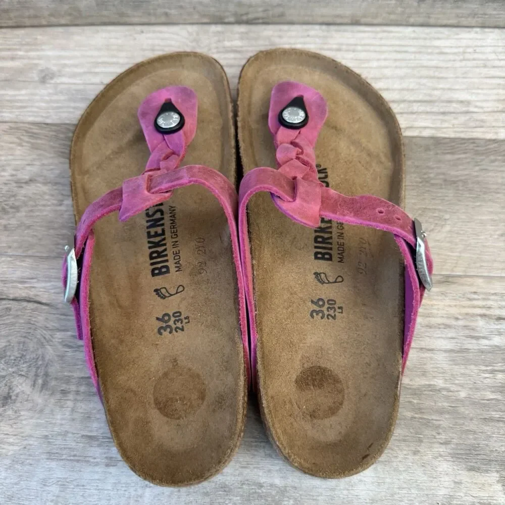 Birkenstock gizeh braided